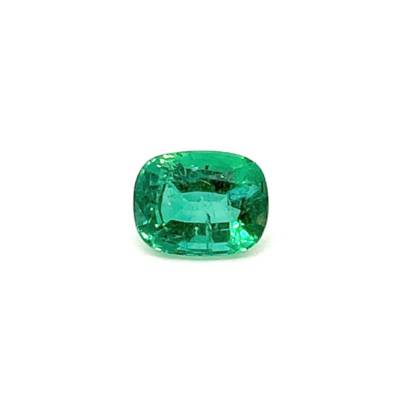 3.52 ct Emerald Cushion cut