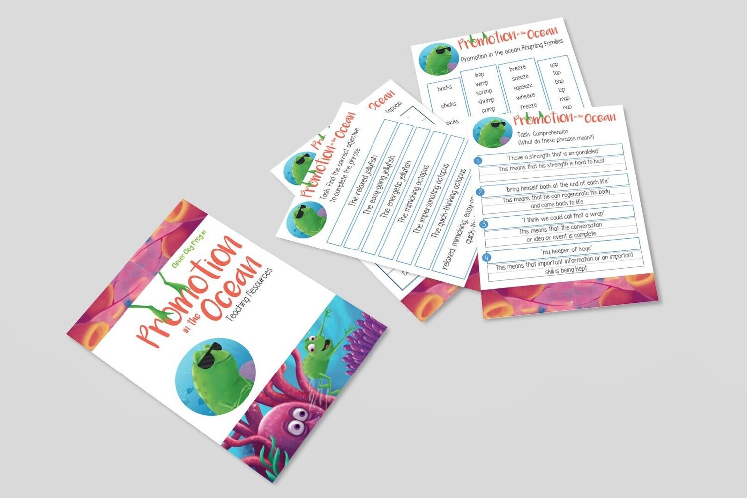 PROMOTION IN THE OCEAN TEACHING PACK - PDF DOWNLOADS