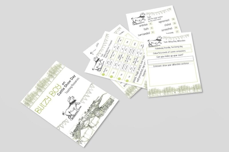 BLITZY BOY ON CATTLE SHOW DAY TEACHING PACK - PDF DOWNLOADS