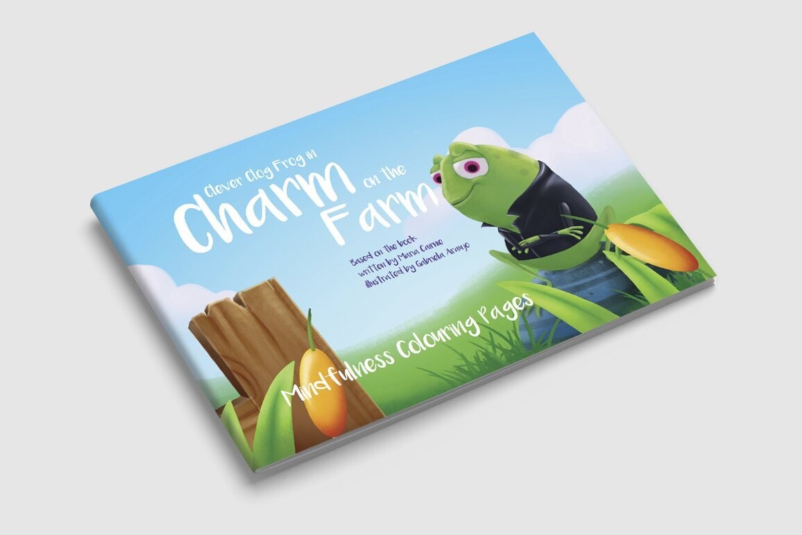 CHARM ON THE FARM COLOURING IN - PDF DOWNLOAD