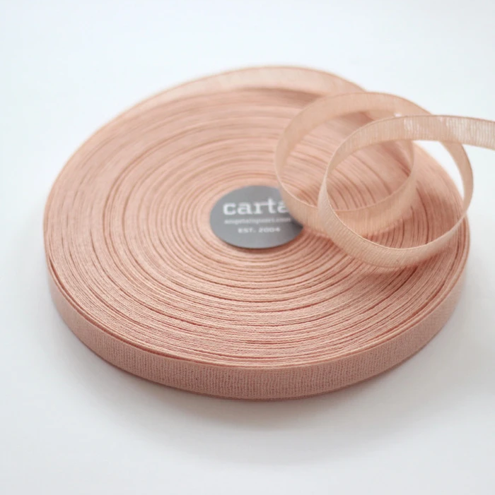 Studio Carta Ribbon - Petal Loose Weave Cotton - 1 Meter