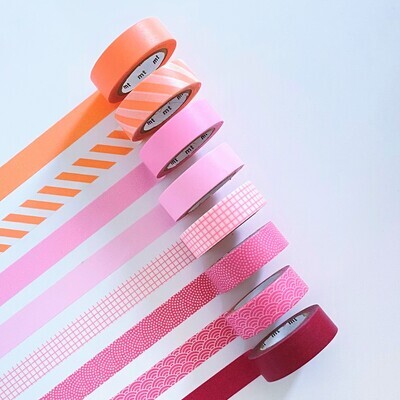 Washi Tape - All The Pinks