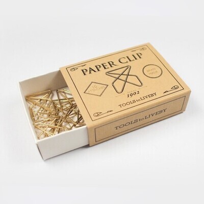 Brass Paper Clips - Ideal