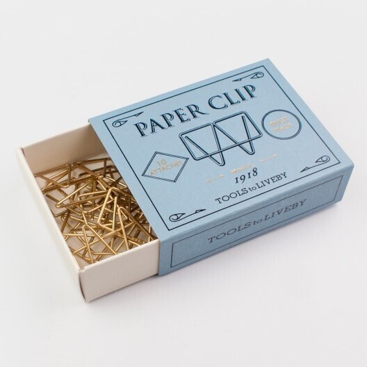 Brass Paper Clips - Mogul