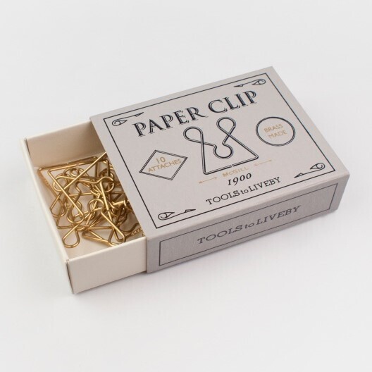 Brass Paper Clips - Mcgill