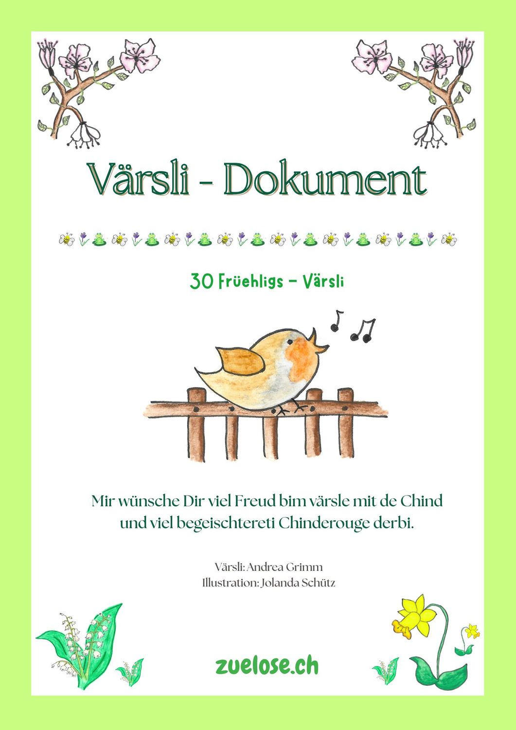 Früehligs - Värsli - Dokument 26 digital