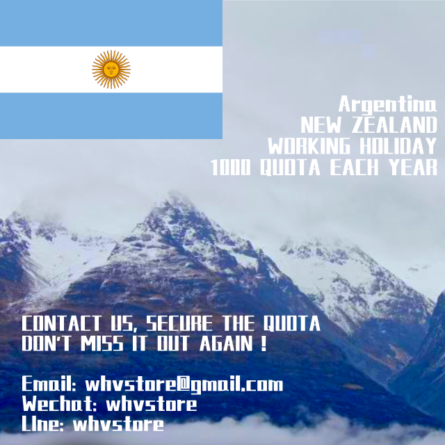 Argentina Working Holiday Visa