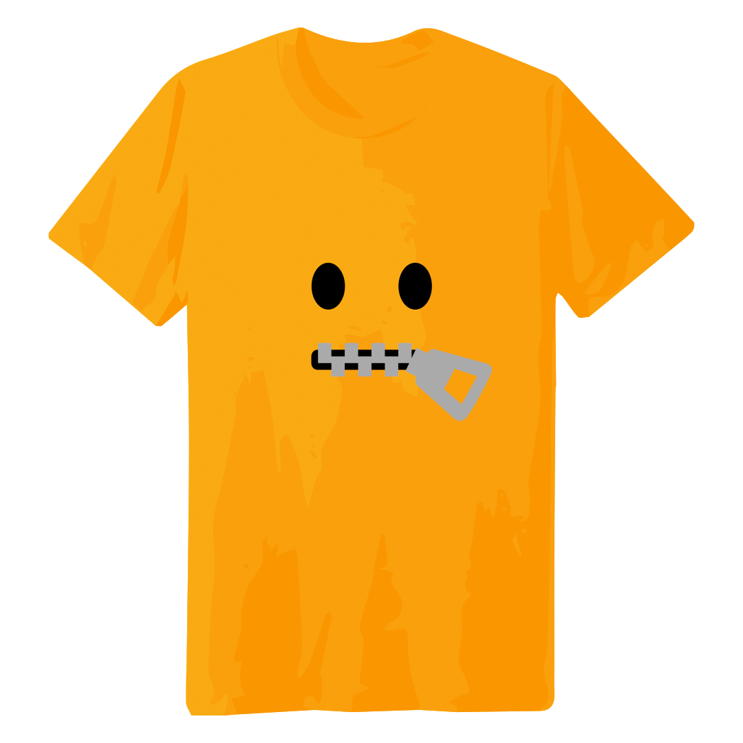 Tiimoji Zipper Block Crew T Shirt