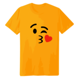 Tiimoji Kiss Block Crew T Shirt