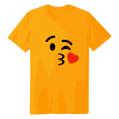 Tiimoji Kiss Block Crew T Shirt