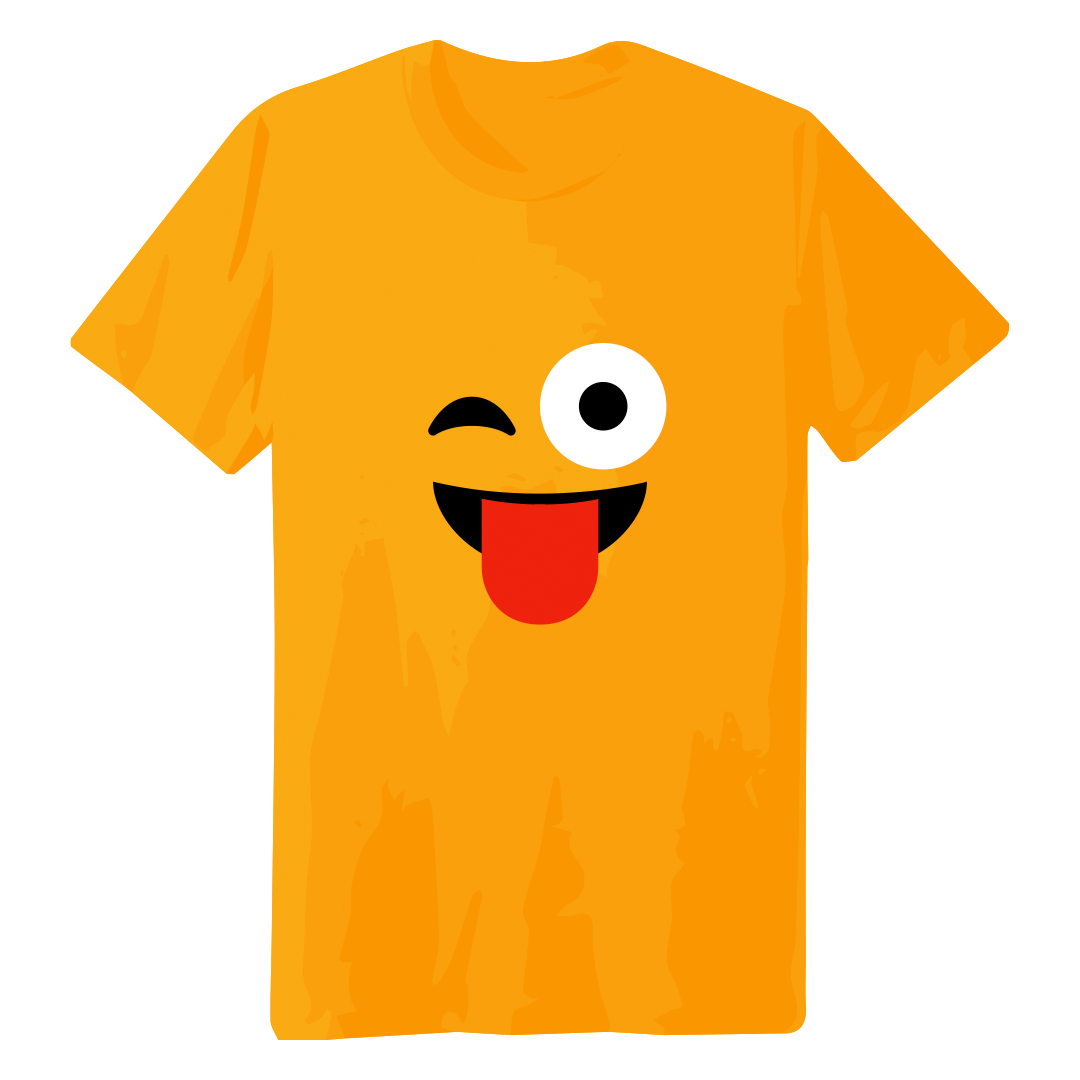 Tiimoji Wink Block Crew T Shirt