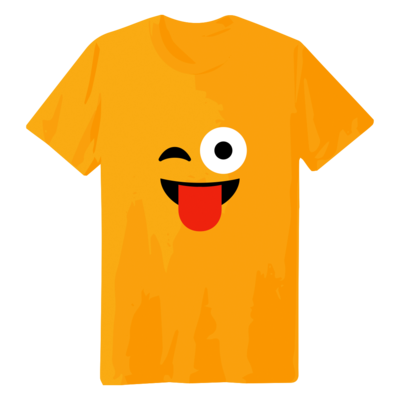 Tiimoji Wink Block Crew T Shirt