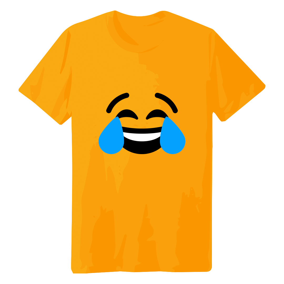 Tiimoji Laugh Block Crew T Shirt