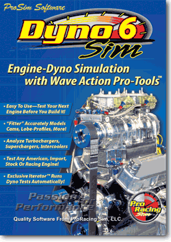DynoSim6 Engine Simulation UPGRADE (SHIP CDs)