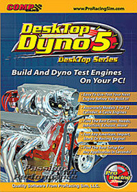DeskTop Dyno5 Engine Simulation (SHIP CDs)