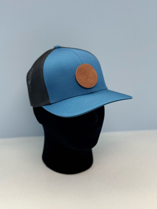 Leather Patch Trucker Hat