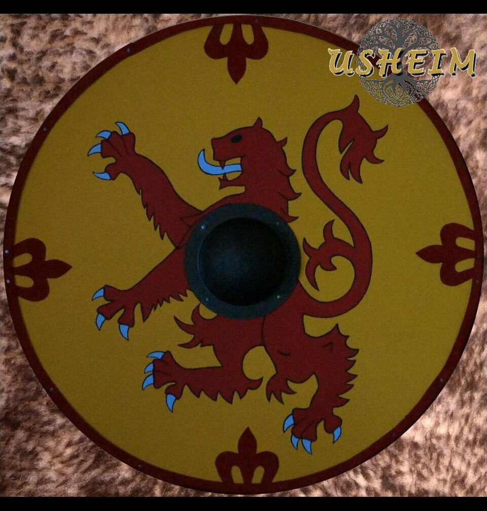 Rundschild "Schottischer Löwe"