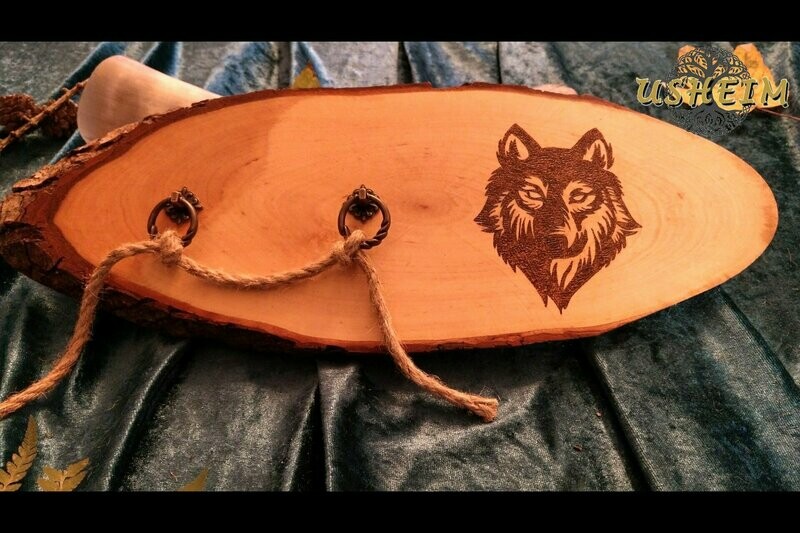 "Wolf" - Wandhalterung für 1 Horn