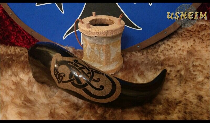 Trinkhorn "Celtic Snake", 0,95 l (Nr.31)