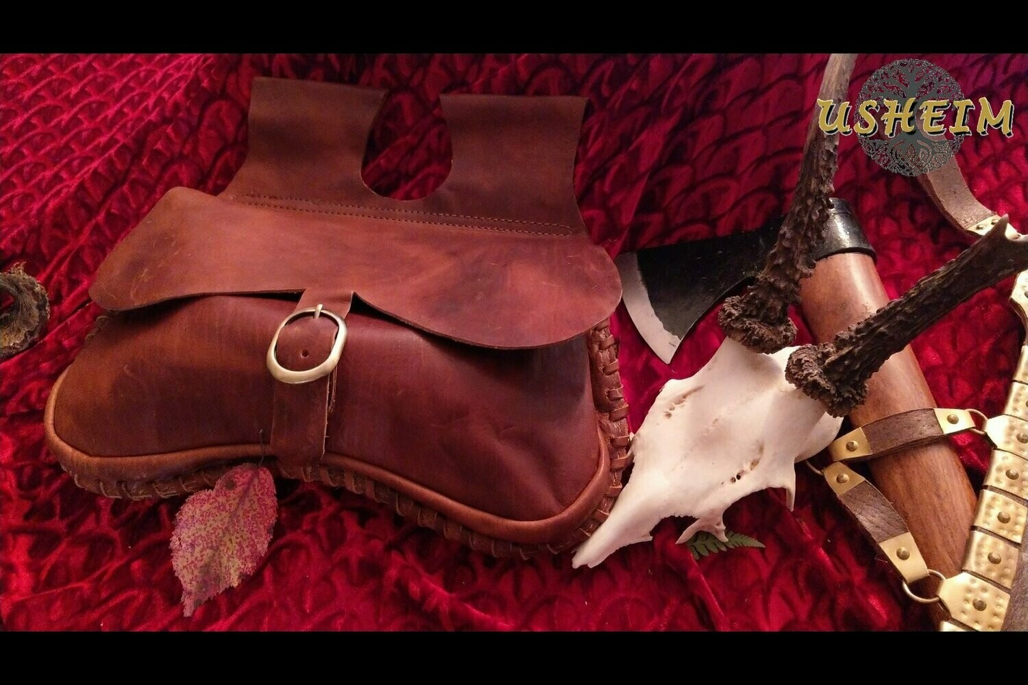 XL-Gürteltasche "Skadi" - braun