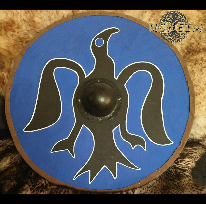 Rundschild Rundschild "Vogel"