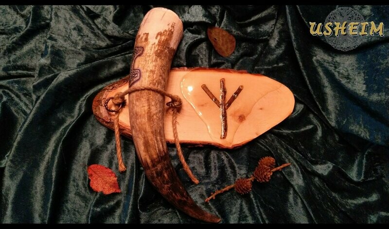 "Algiz" - Wandhalterung für 1 Horn