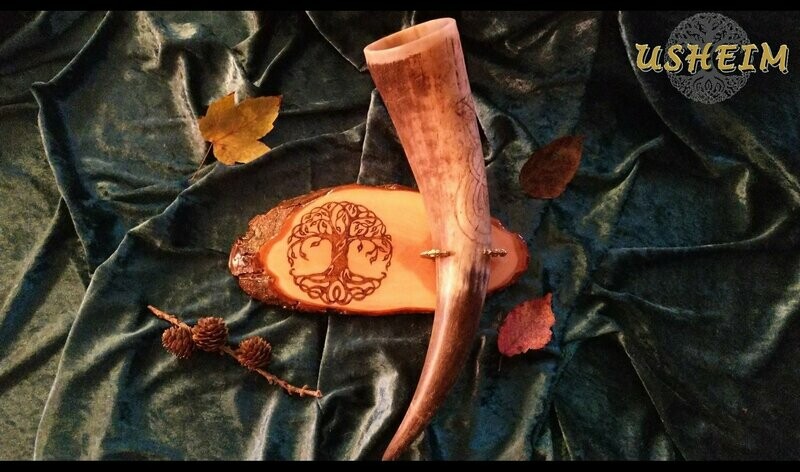"Yggdrasil" - Wandhalterung für 1 Horn
