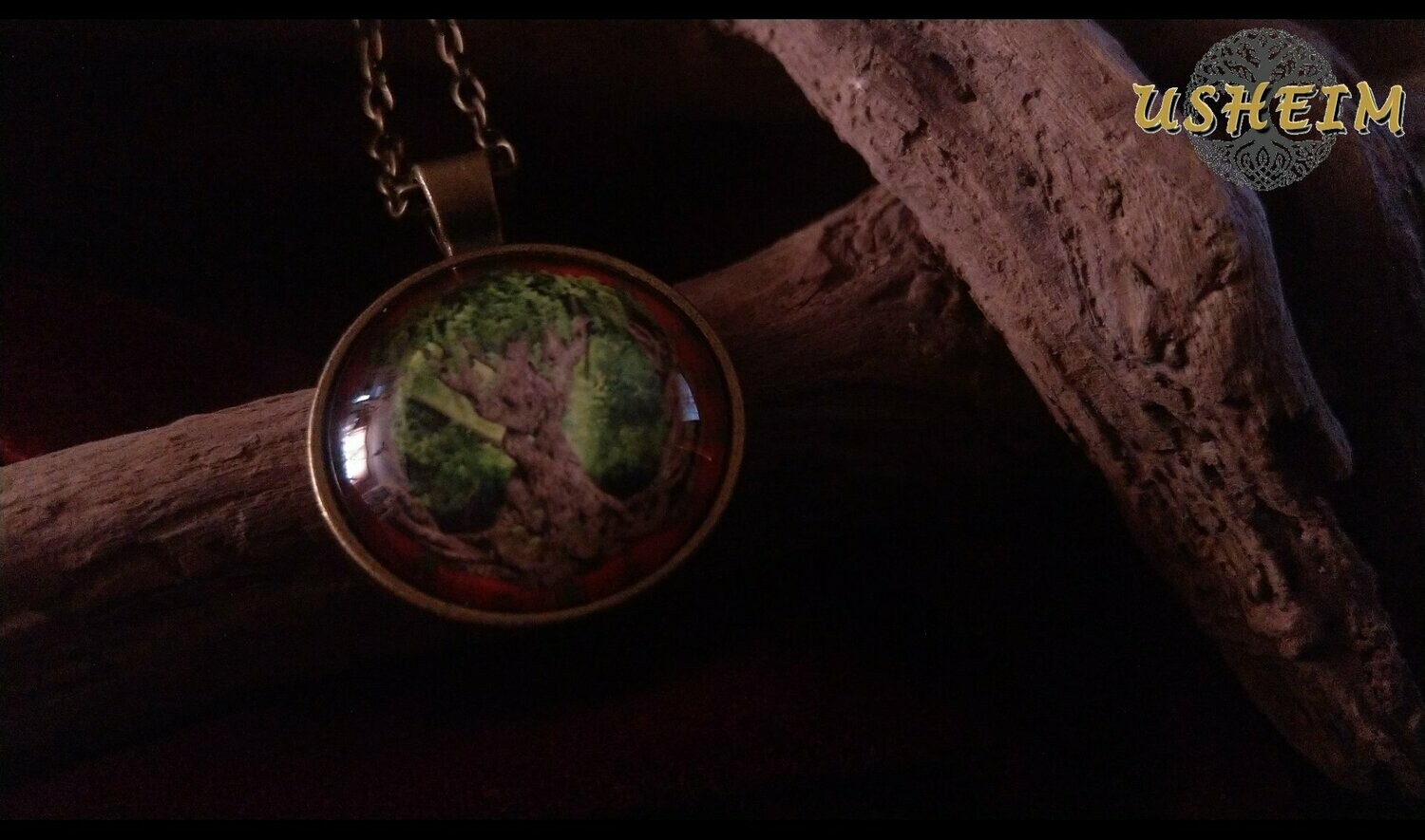​Glasanhänger "Yggdrasil“ - Ausführung 1