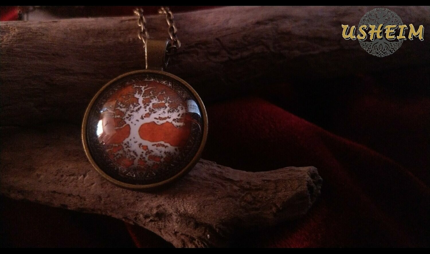 ​Glasanhänger "Yggdrasil“ - Ausführung 2