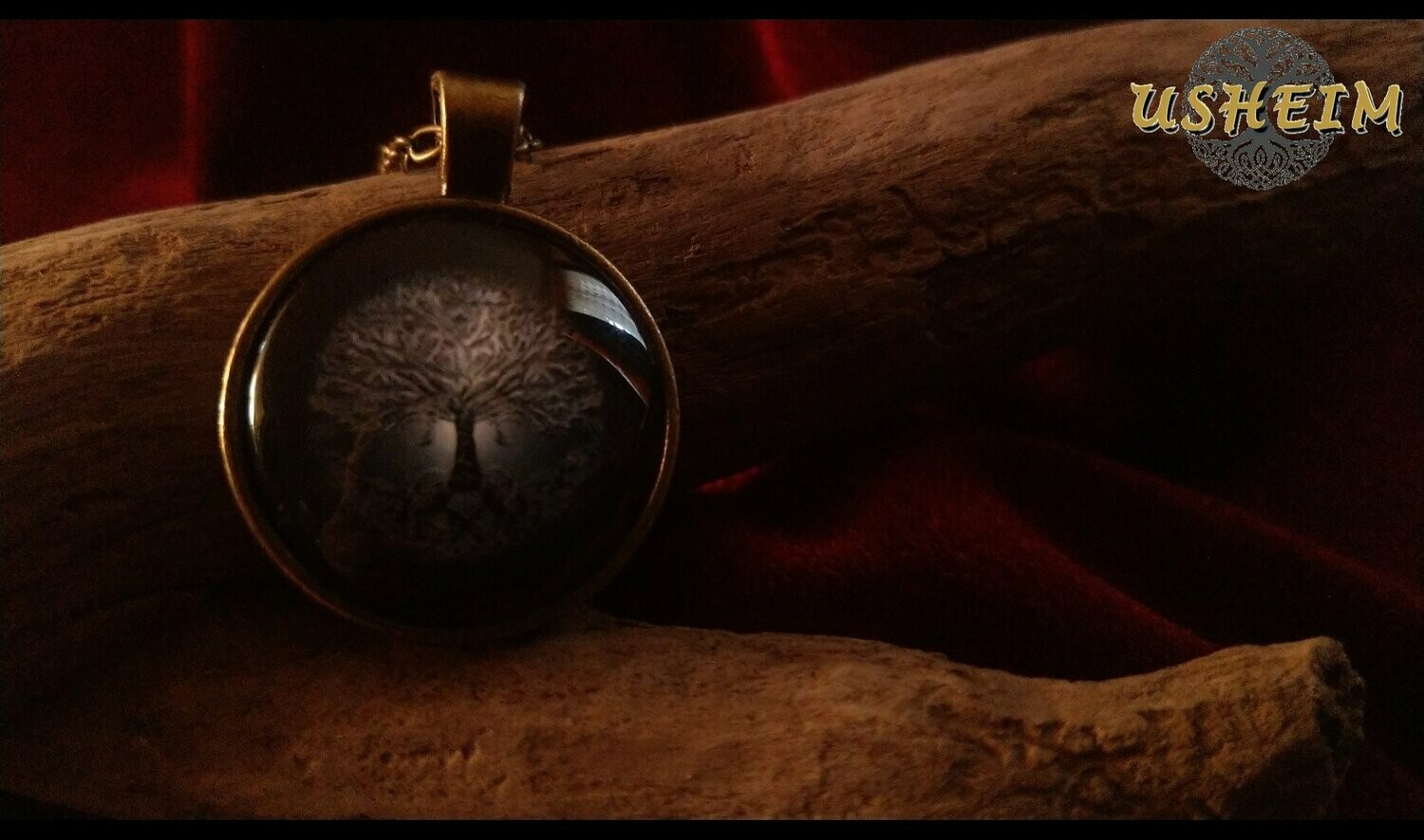 ​Glasanhänger "Yggdrasil“ - Ausführung 3