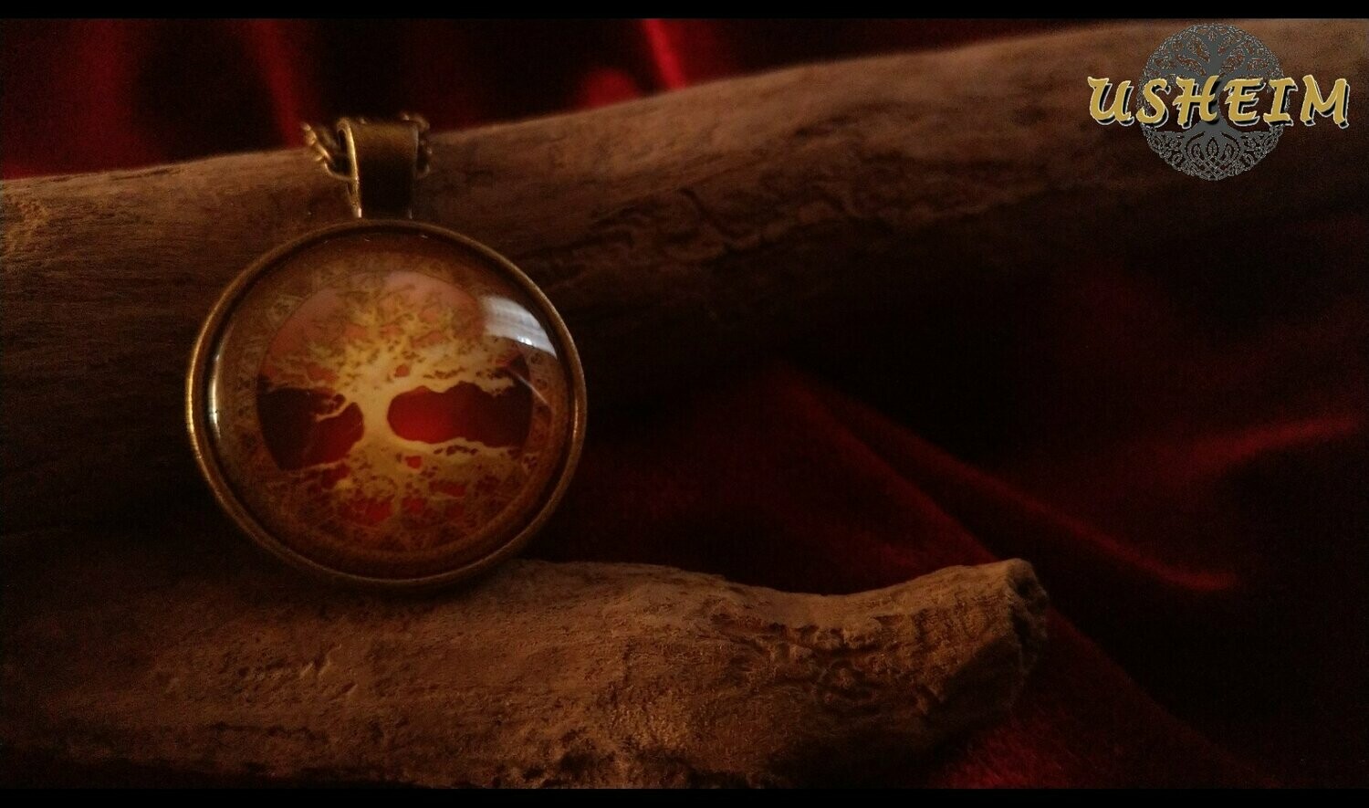 ​Glasanhänger "Yggdrasil“ - Ausführung 4