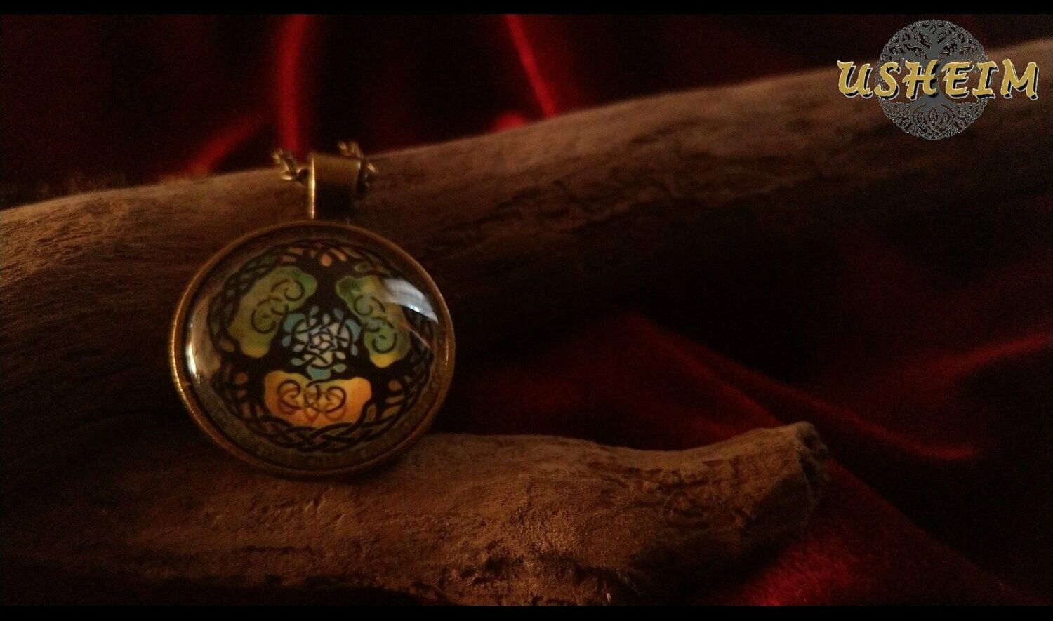 ​Glasanhänger "Yggdrasil“ - Ausführung 5