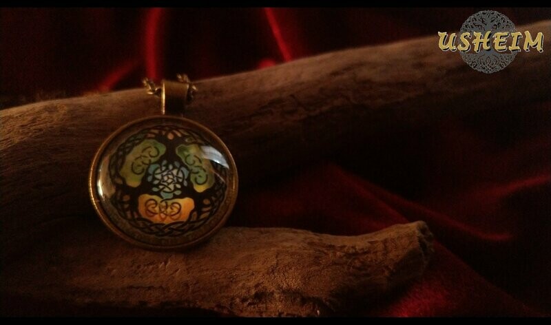 ​Glasanhänger "Yggdrasil“ - Ausführung 5