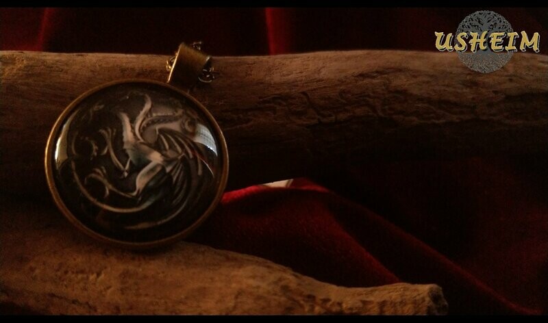 ​Glasanhänger "Drachen“ - Ausführung 1