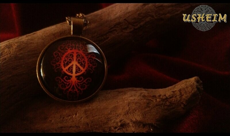 ​Glasanhänger "Peace" - Ausführung 2