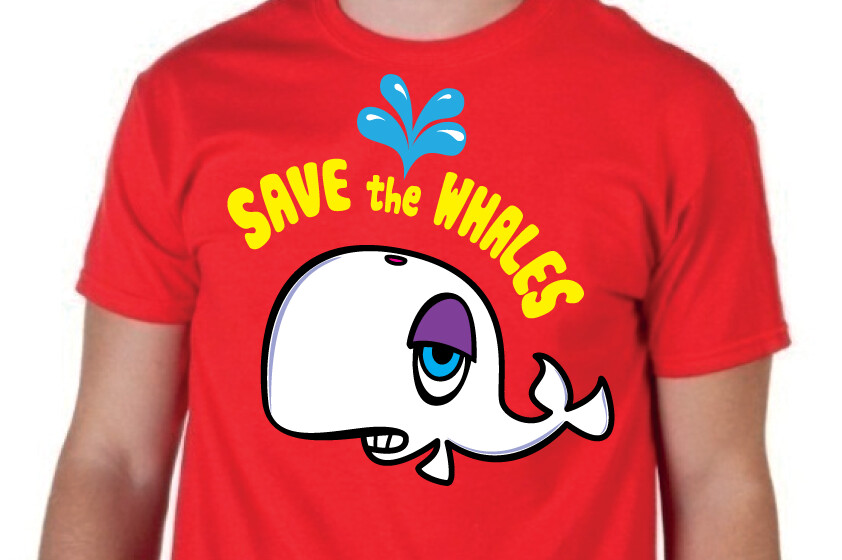 Save the Whales White