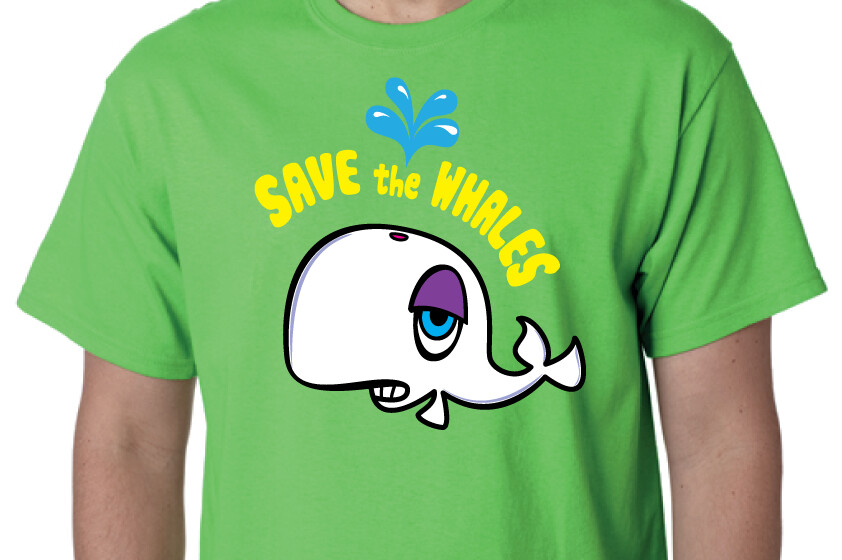Save the Whales White