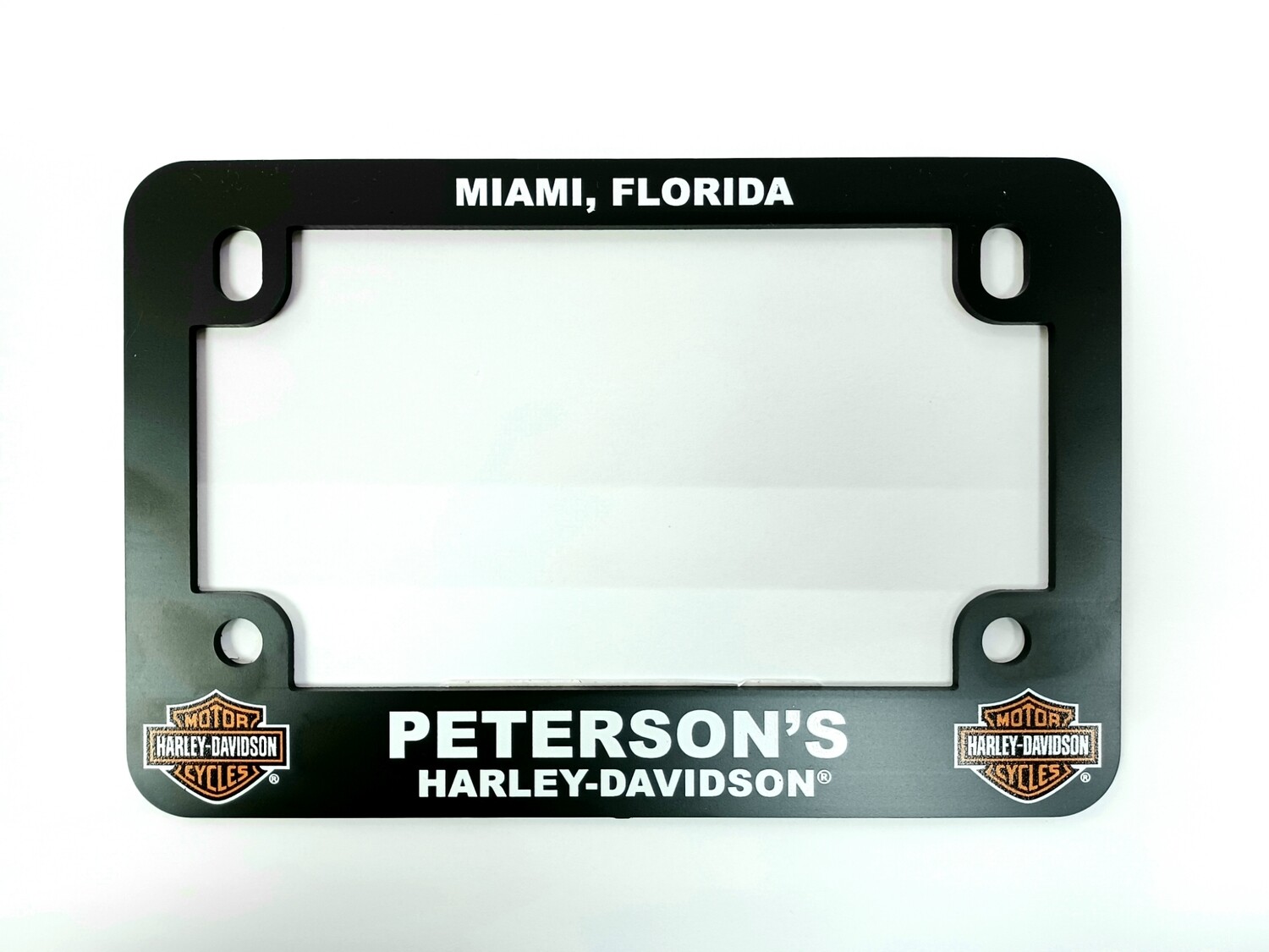 PETERSON'S CUSTOM LICENSE FRAME