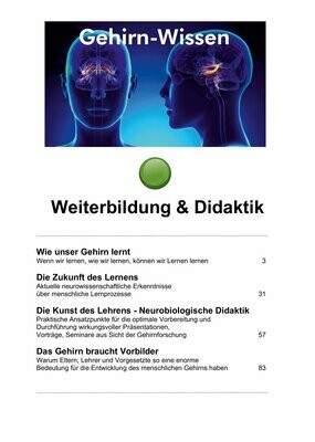 Gehirn-Wissen Weiterbildung & Didaktik - 4 eBooks (PDF) - 121 Seiten