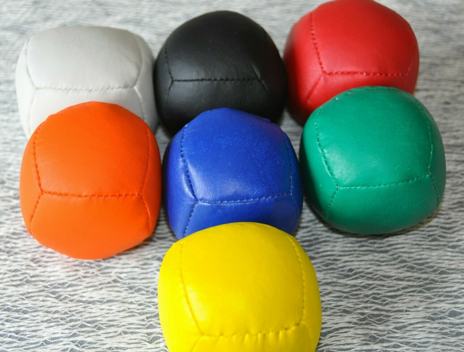 REHORULI®-Jonglierball - Größe M+ (51mm/90g) 6-Panel