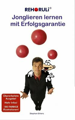 Taschenbuch: "REHORULI® - Jonglieren lernen mit Erfolgsgarantie" - VERSANDKOSTENFREI innerhalb Deutschlands