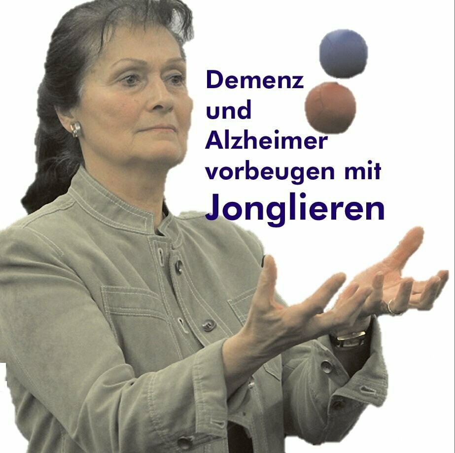 Broschüre: Demenz und Alzheimer vorbeugen mit Jonglieren - VERSANDKOSTENFREI innerhalb Deutschlands