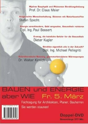 Video-DVD: Bauen und Energie - aber wie? VERSANDKOSTENFREI innerhalb Deutschlands Video-DVD: Bauen und Energie - aber wie? VERSANDKOSTENFREI innerhalb Deutschlands