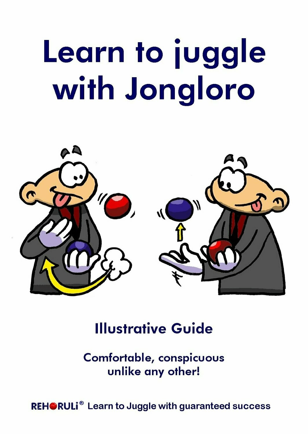 Learn to Juggle with Jongloro (eBook/PDF) - English Juggling-Instruction