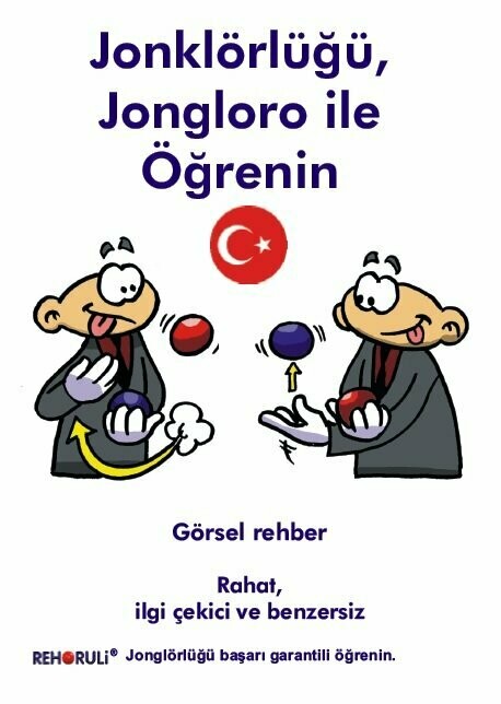 Jonklörlügü, Jongloro ile Ögrenin (eBook/PDF) - TURKISH Juggling-Instruction