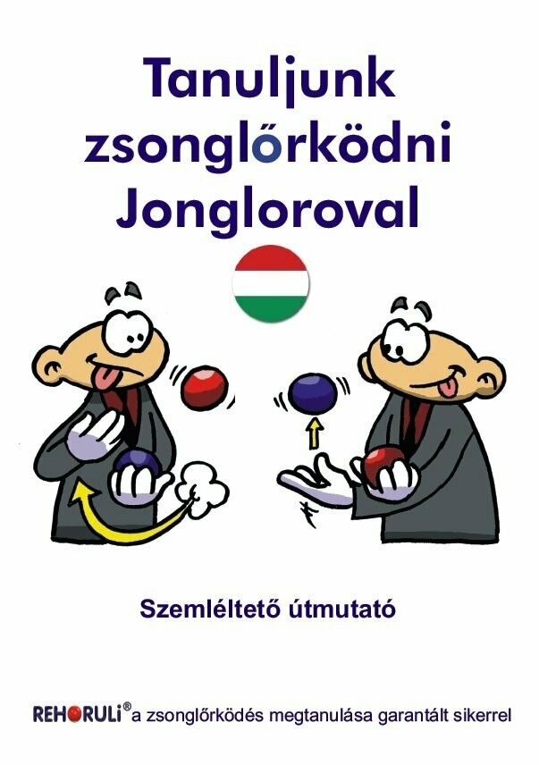 Learn to Juggle with Jongloro (eBook/PDF) - HUNGARIAN Juggling-Instruction