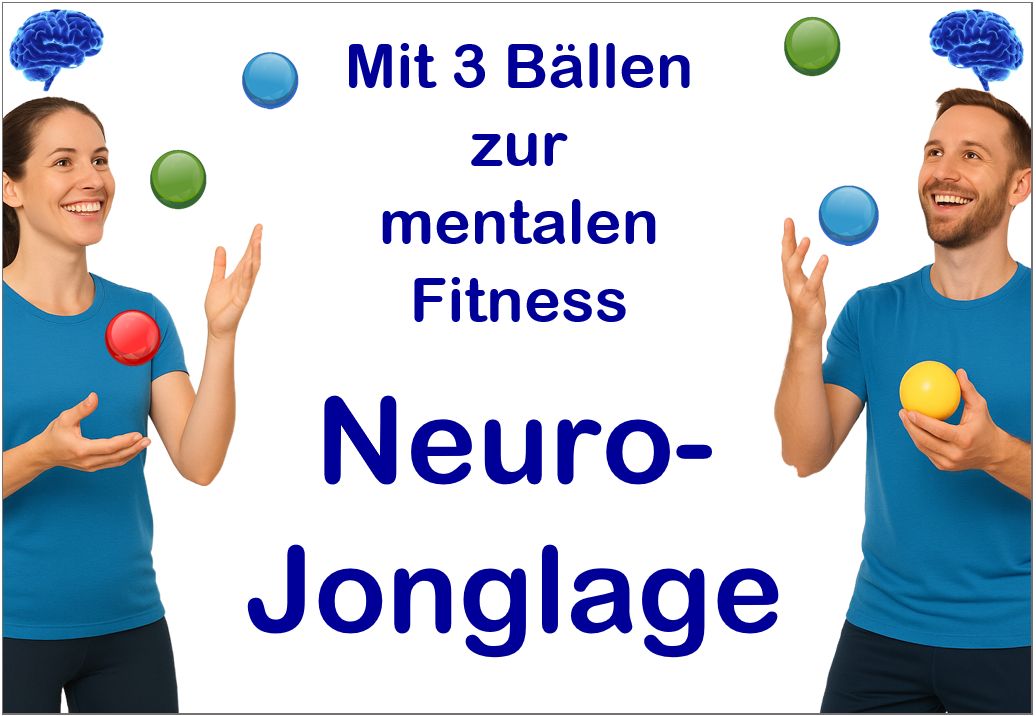 Workshop Neuro-Jonglage - Mit 3 Bällen zur mentalen Fitness Workshop Neuro-Jonglage - Mit 3 Bällen zur mentalen Fitness