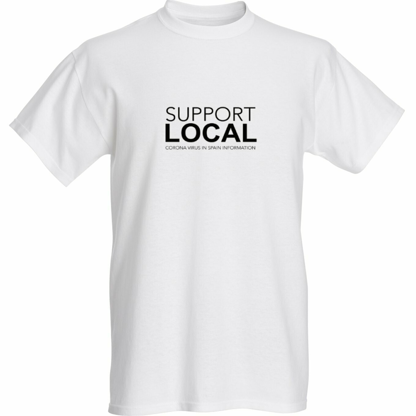 Support Local (White T-shirt)