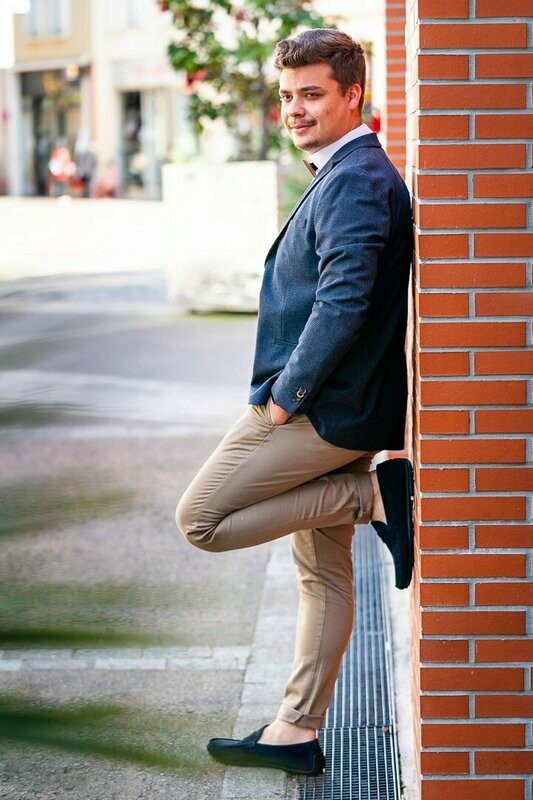 Pantalon beige MARCO