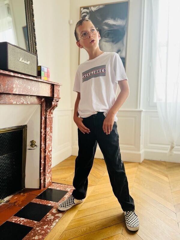 Jeans Chris Loose Noir